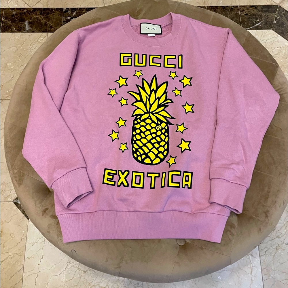 Authentic Gucci Exotica Pineapple Sweatshirt